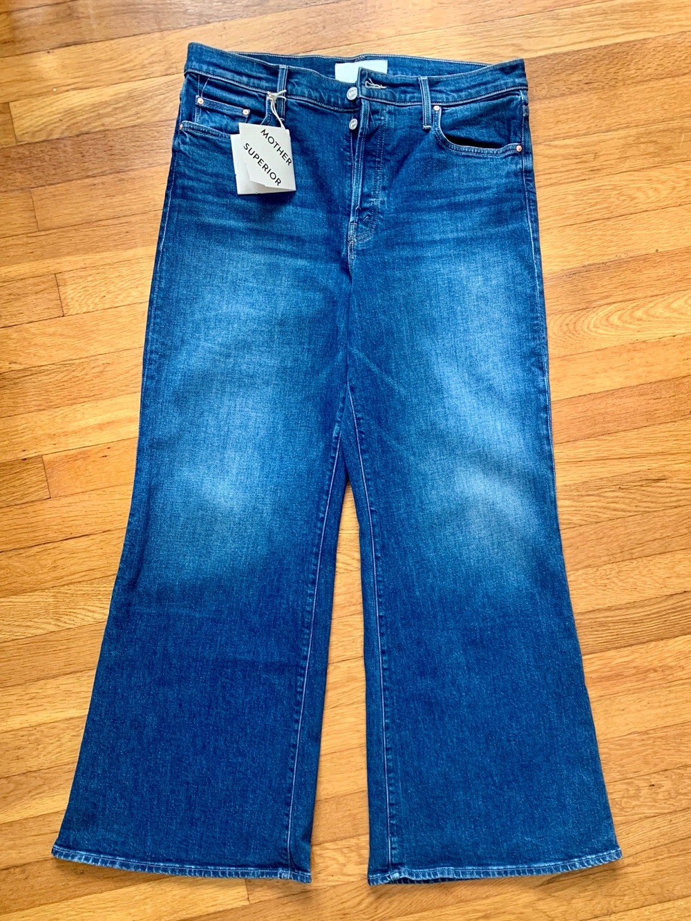MOTHER Tomcat Roller Skimp jeans “Perfectly Imperfect “